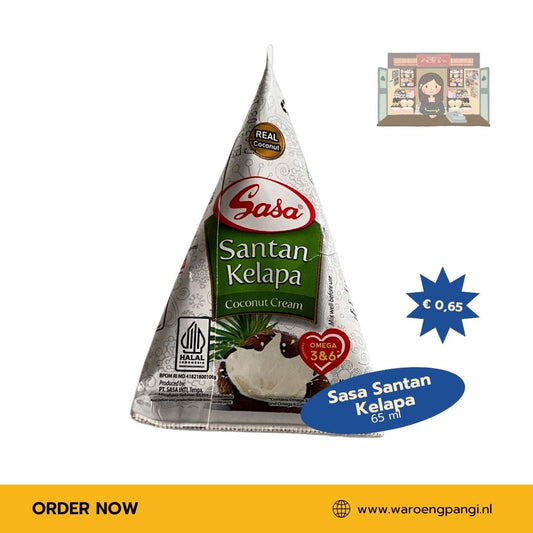 Sasa - Santan Kelapa / Kokosmelk 65ml