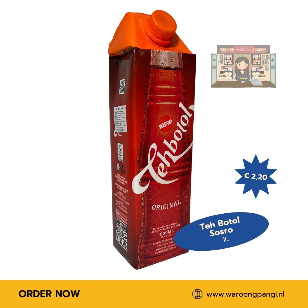 Sosro - Teh Botol / Jasmijn Thee 1L