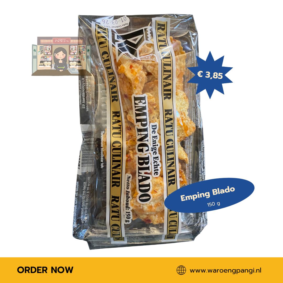 Ratu Culinair- Emping Blado / Emping Balado 150gr