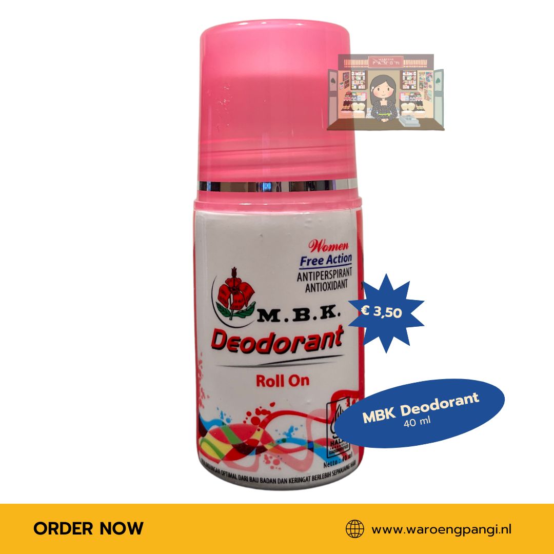 M.B.K - Deodorant roll on voor vrouwen 40ml