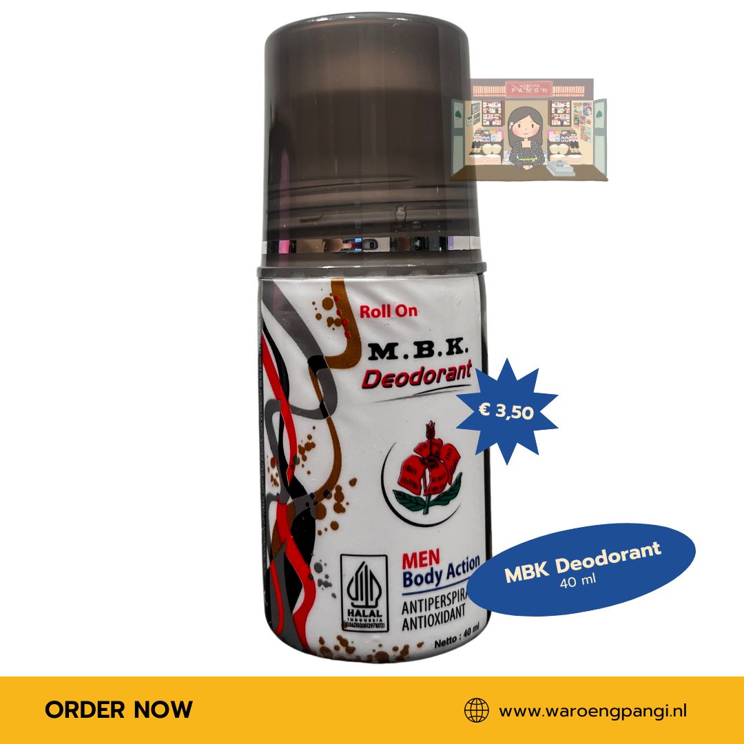 M.B.K - Deodorant roll on voor mannen 40ml