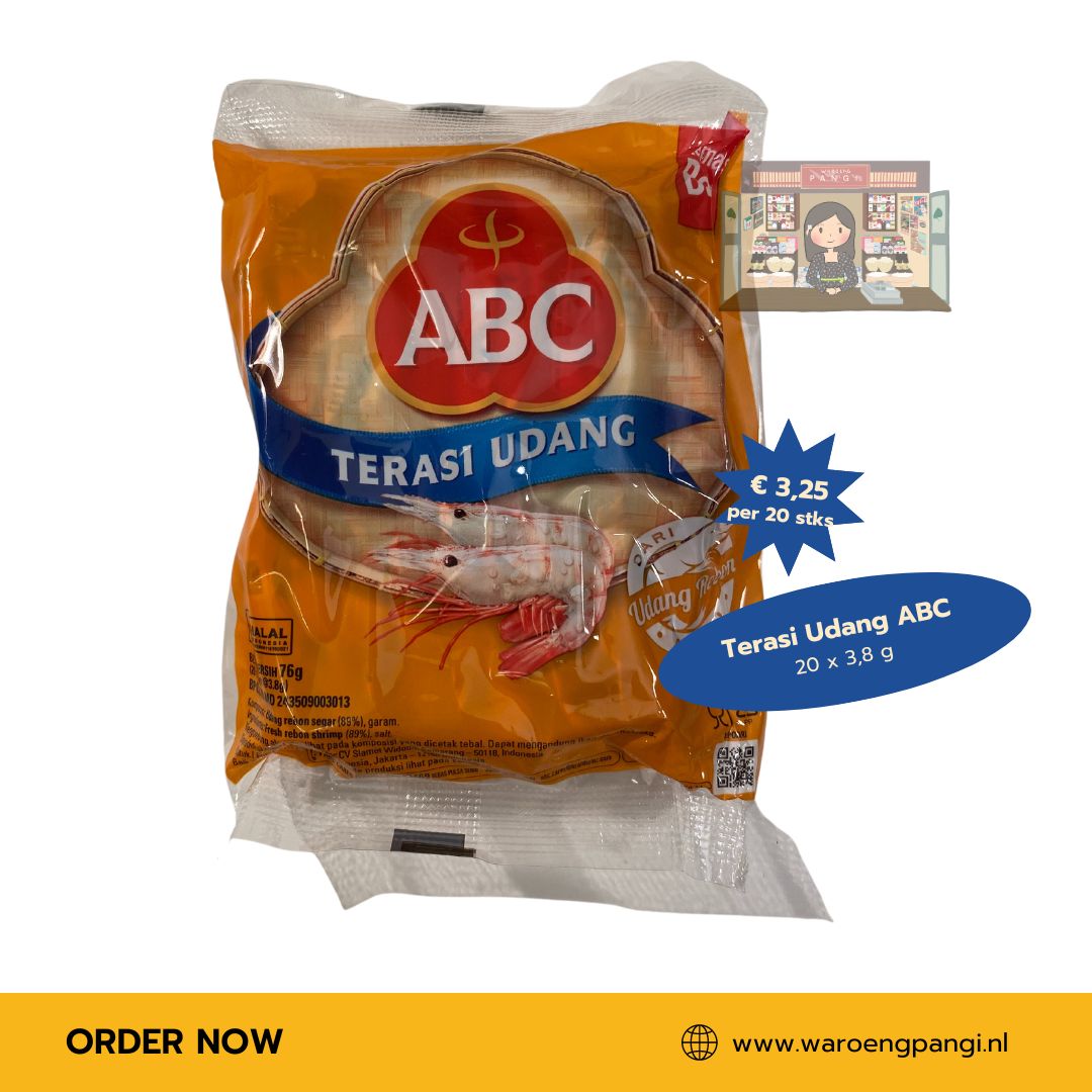 ABC - Terasi Udang / Garnalenpasta 20 x 3,8g