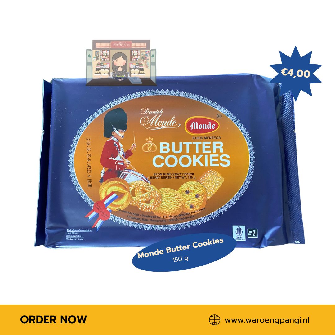 Nissin - Monde Butter Cookies 150gr