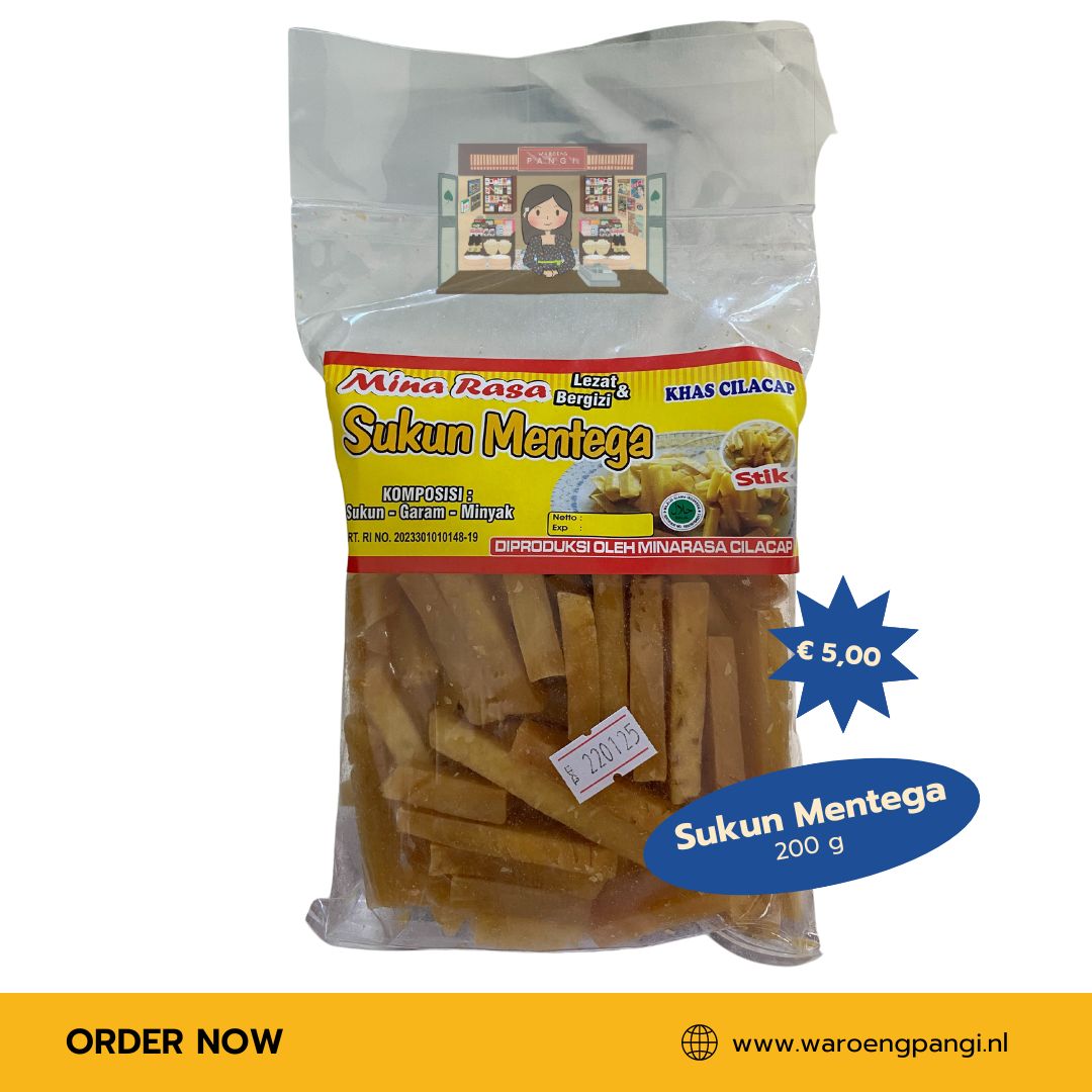 Sukun Mentega / Broodvrucht chips 200gr