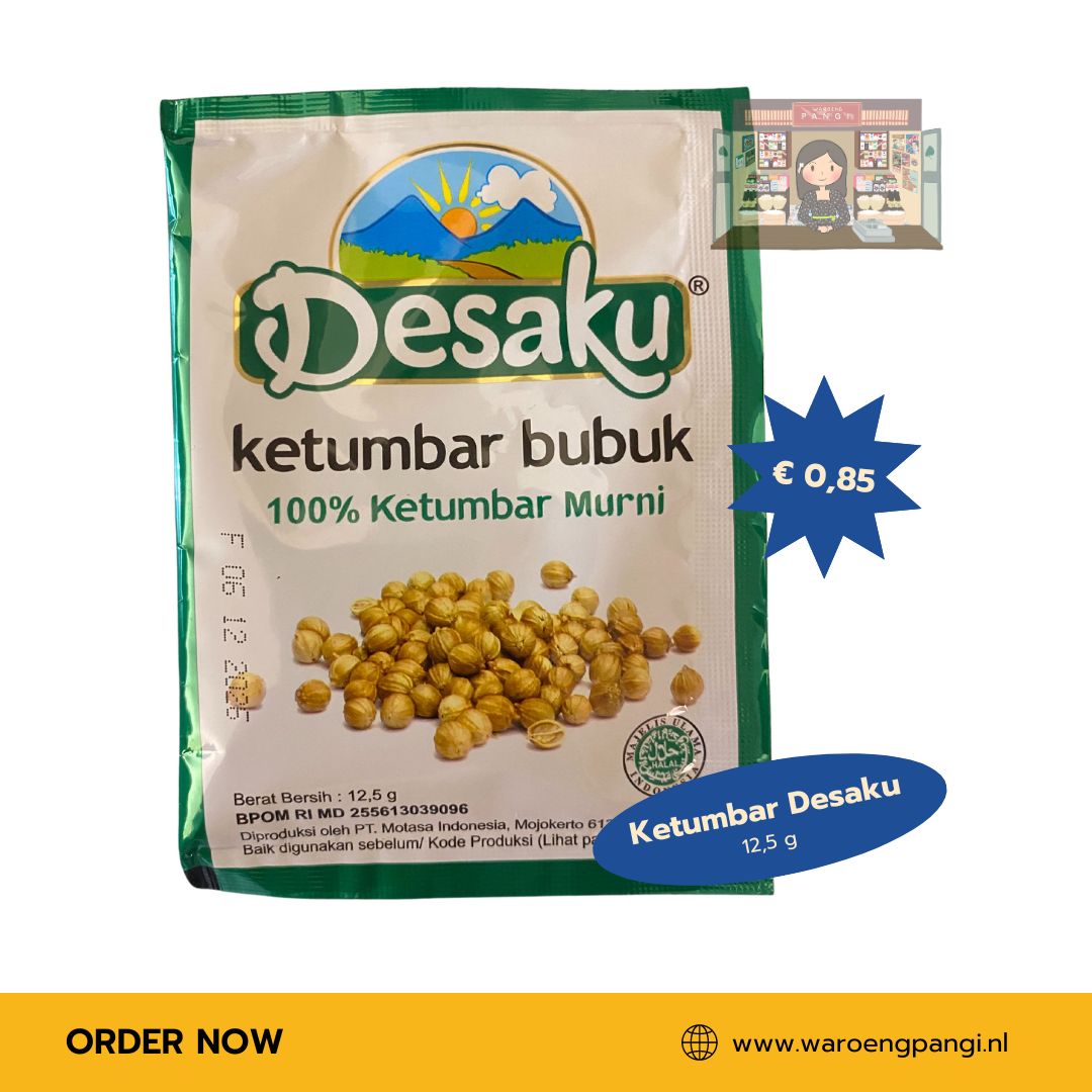 Desaku - Ketumbar bubuk / Korianderpoeder 12,5gr