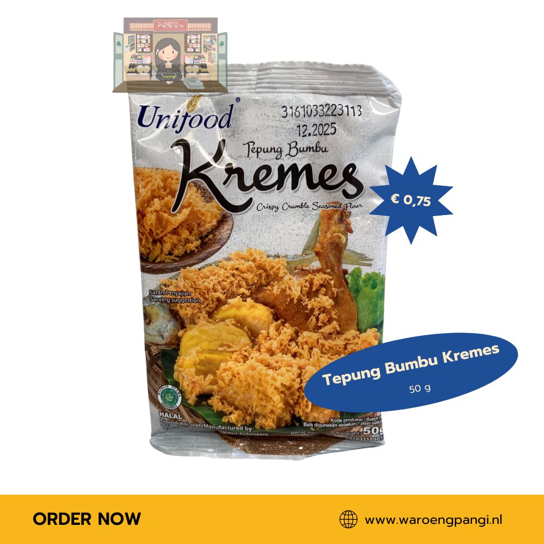 Unifood - Tepung Bumbu Kremes / Gekruid paneermeel 50gr