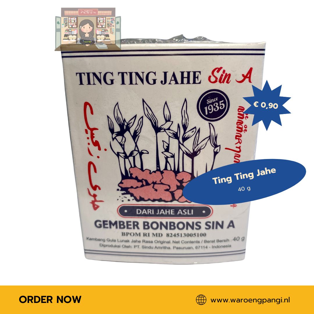 Sin A - Ting Ting Jahe / Gemberbonbons 40gr