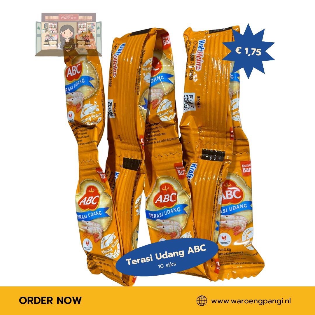 ABC - Terasi Udang / Garnalenpasta 10 x 3,8g