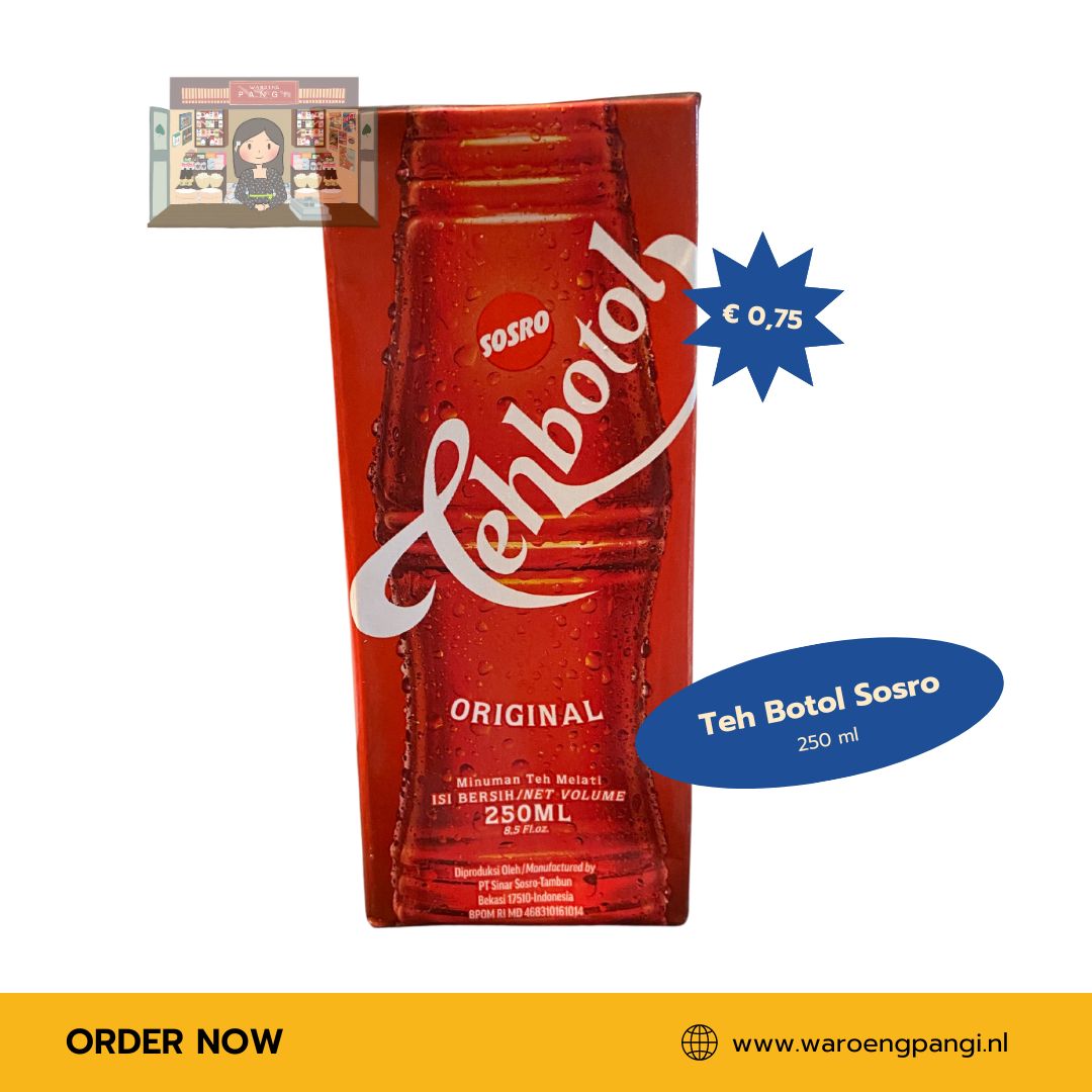 Sosro - Teh Botol / Jasmijn Thee 250ml