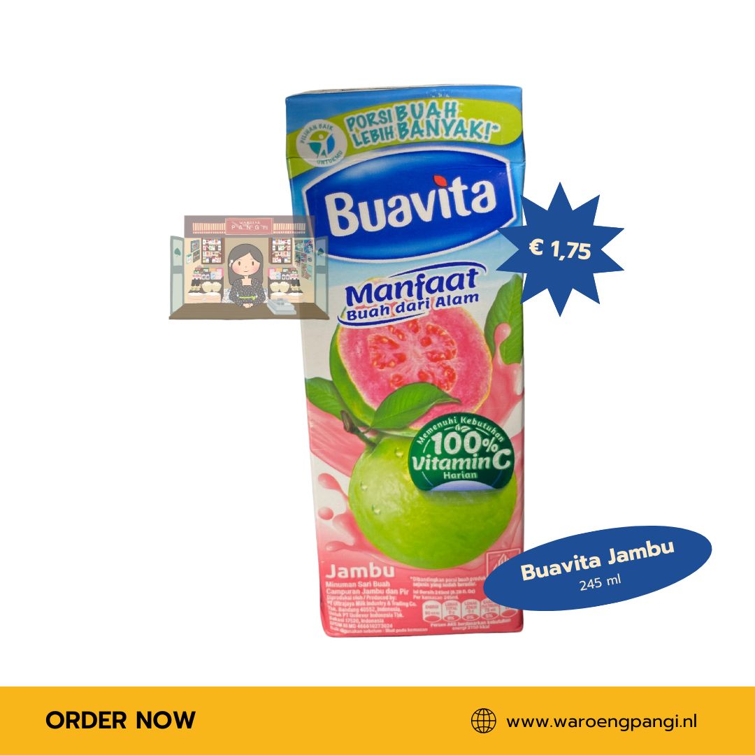 Unilever - Buavita Jambu / Buavita Guave 245ml