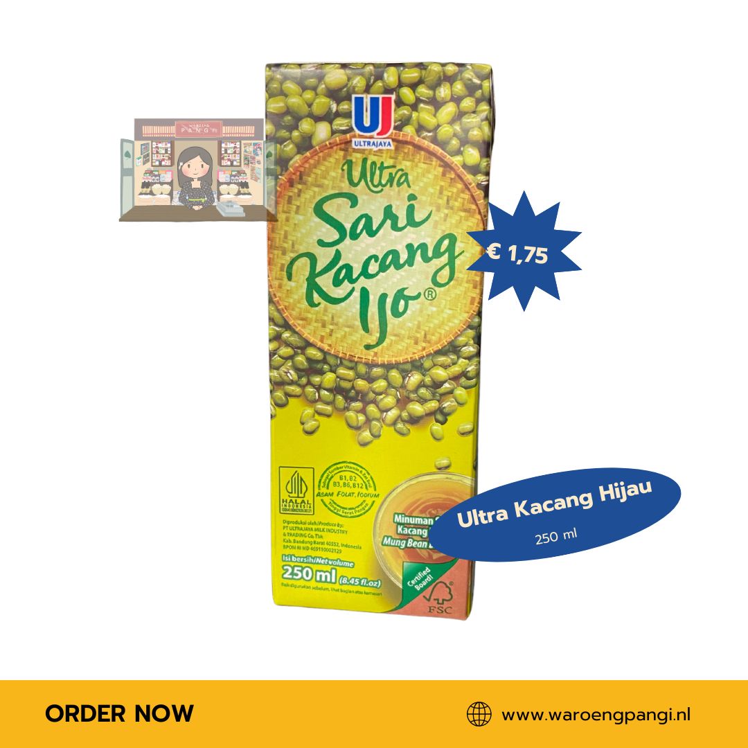 Ultra - Sari Kacang Hijau / Mung Bean Drink 250ml