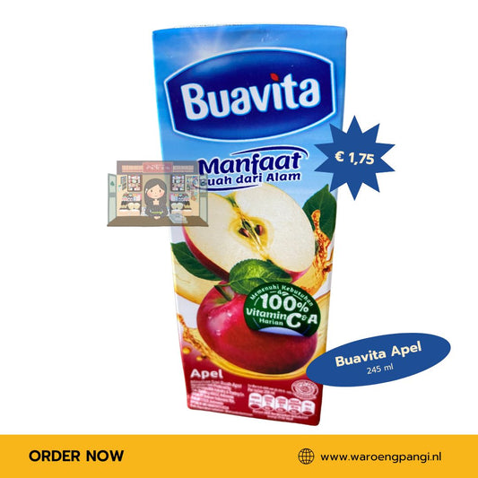 Unilever - Buavita Apel / Buavita Appelsap 245ml