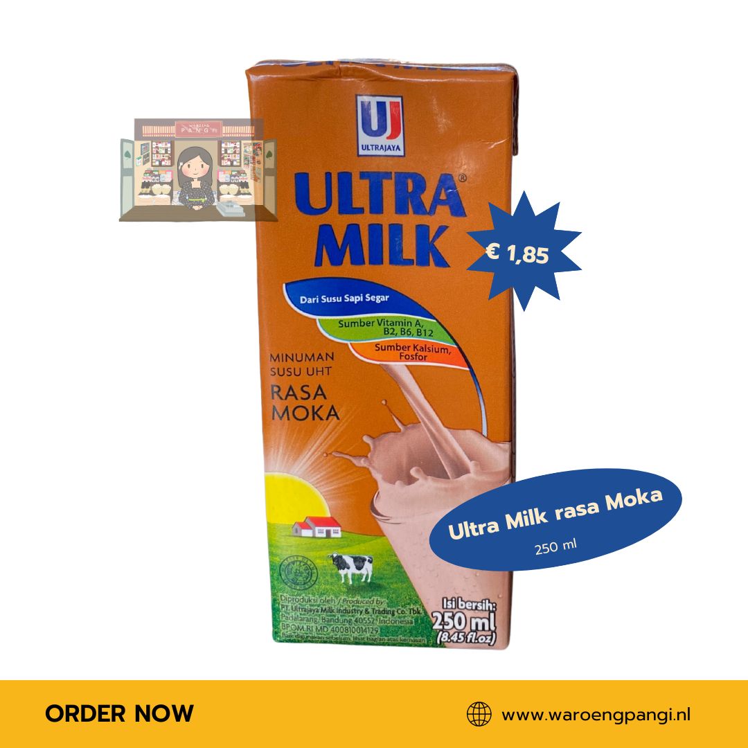 Ultra - Milk rasa Moka / Melk met Mocca-smaak 250ml