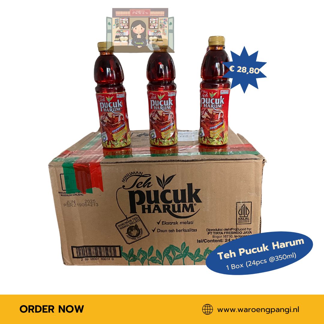 Tirta Fresindo - Teh Pucuk Harum / Jasmijn Thee 24 x 350ml