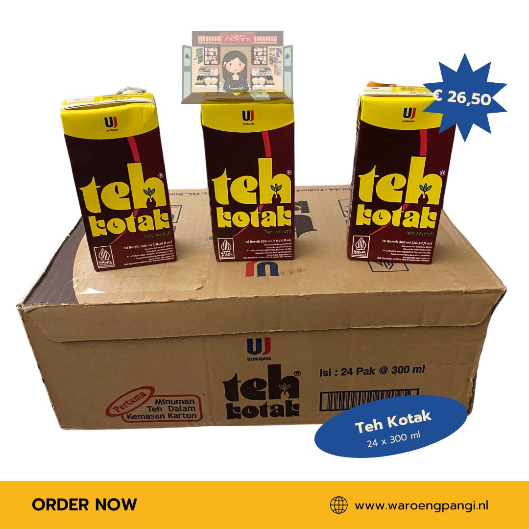 Ultra- Teh Kotak / Jasmijn Thee 24 x 300ml