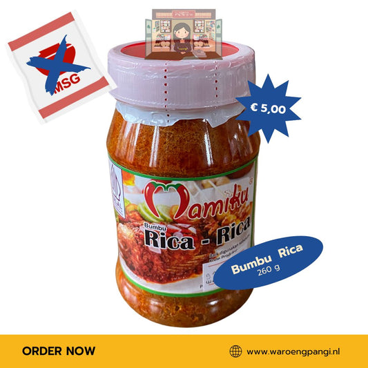 Mamiku - Bumbu Rica Rica / Rica Rica Kruidenpasta 260gr