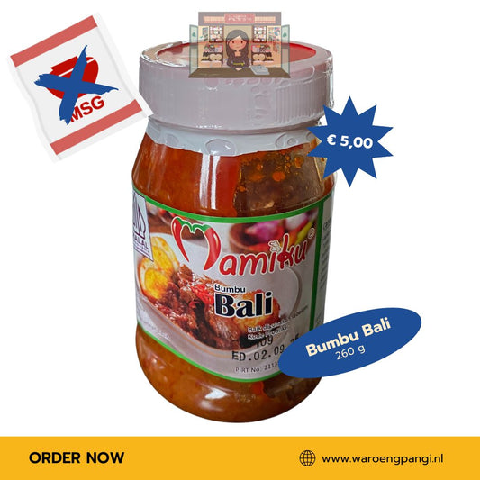 Mamiku - Bumbu Bali / Bumbu Bali kruidenpasta 260gr