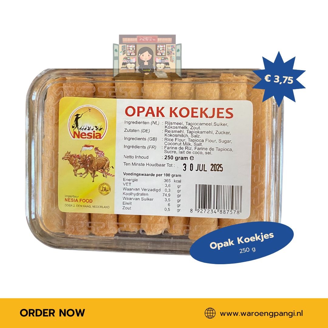 Nesia - Opak Koekjes 250gr