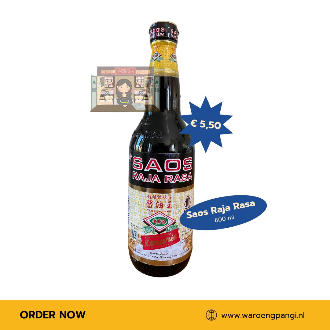 Kenarie - Saos Raja Rasa / Zoute Sojasaus 600ml