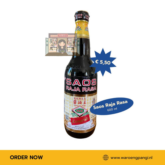 Kenarie - Saos Raja Rasa / Zoute Sojasaus 600ml