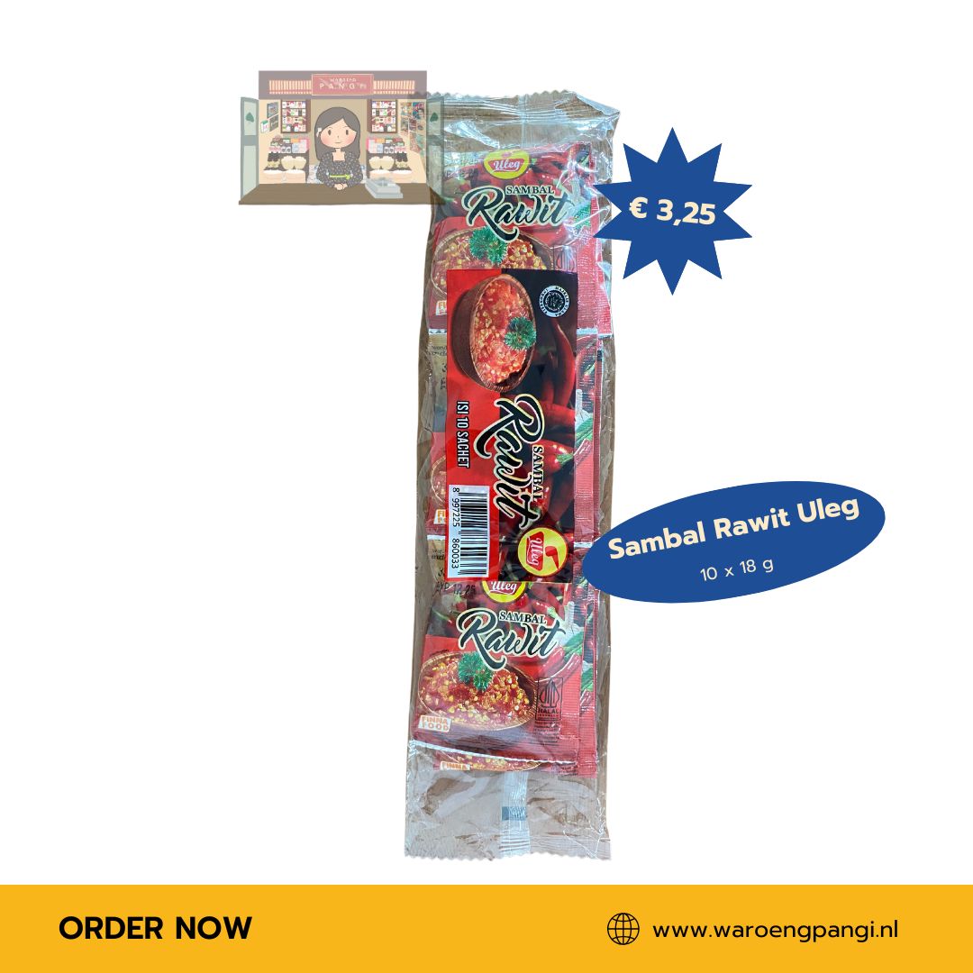 Uleg - Sambal Rawit 10 x 18 gr