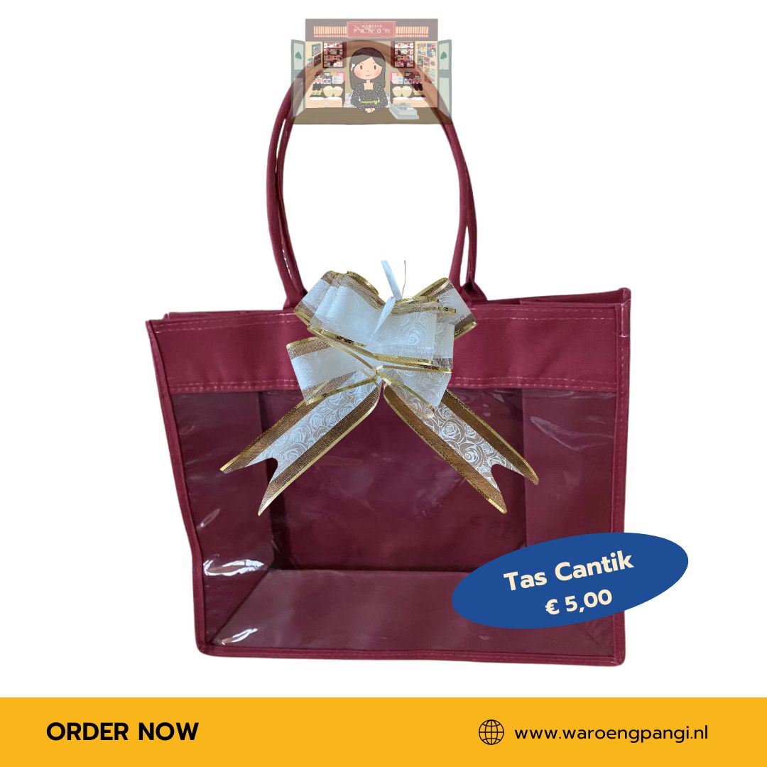 Tas cantik untuk Hamper / Cadeautas 30x10x25cm
