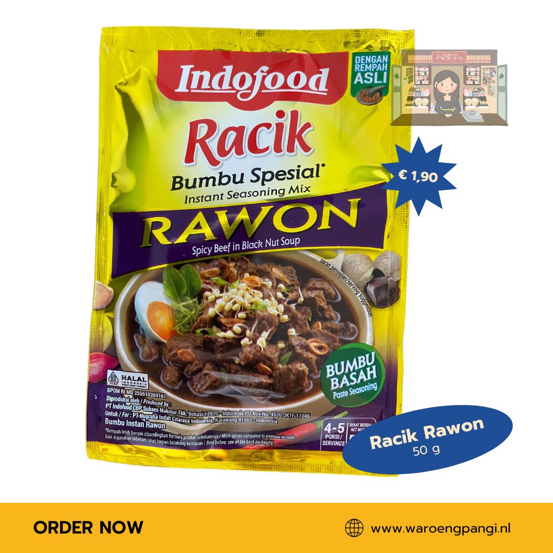 Bumbu Racik Rawon / Kruidenpasta voor Rawon 50gr