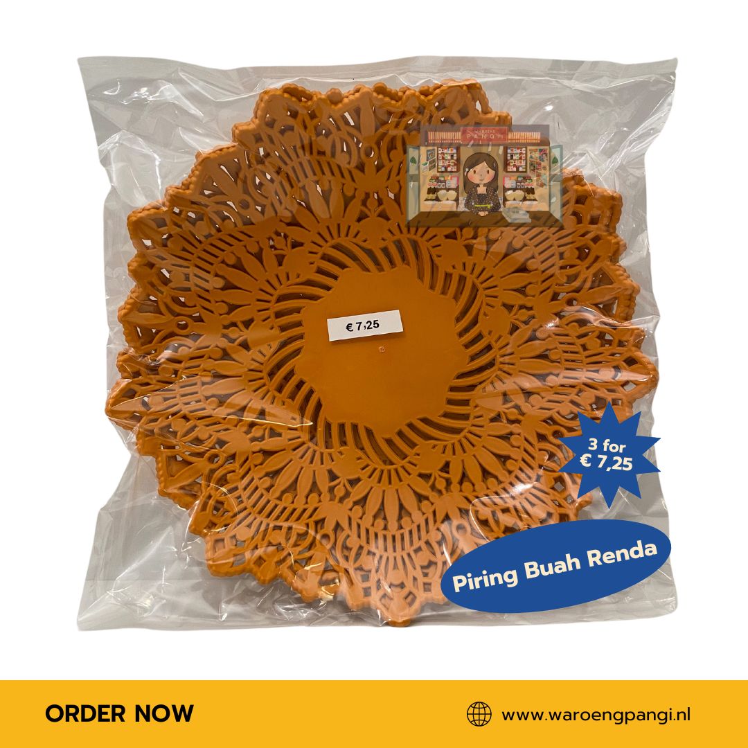 Piring Buah / Fruitschaal 3 stuks