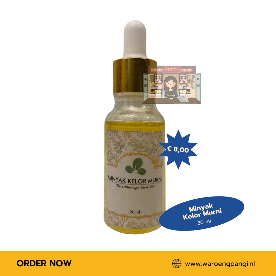 Minyak Kelor Murni / Pure Moringa olie (Koudgeperst) 20ml
