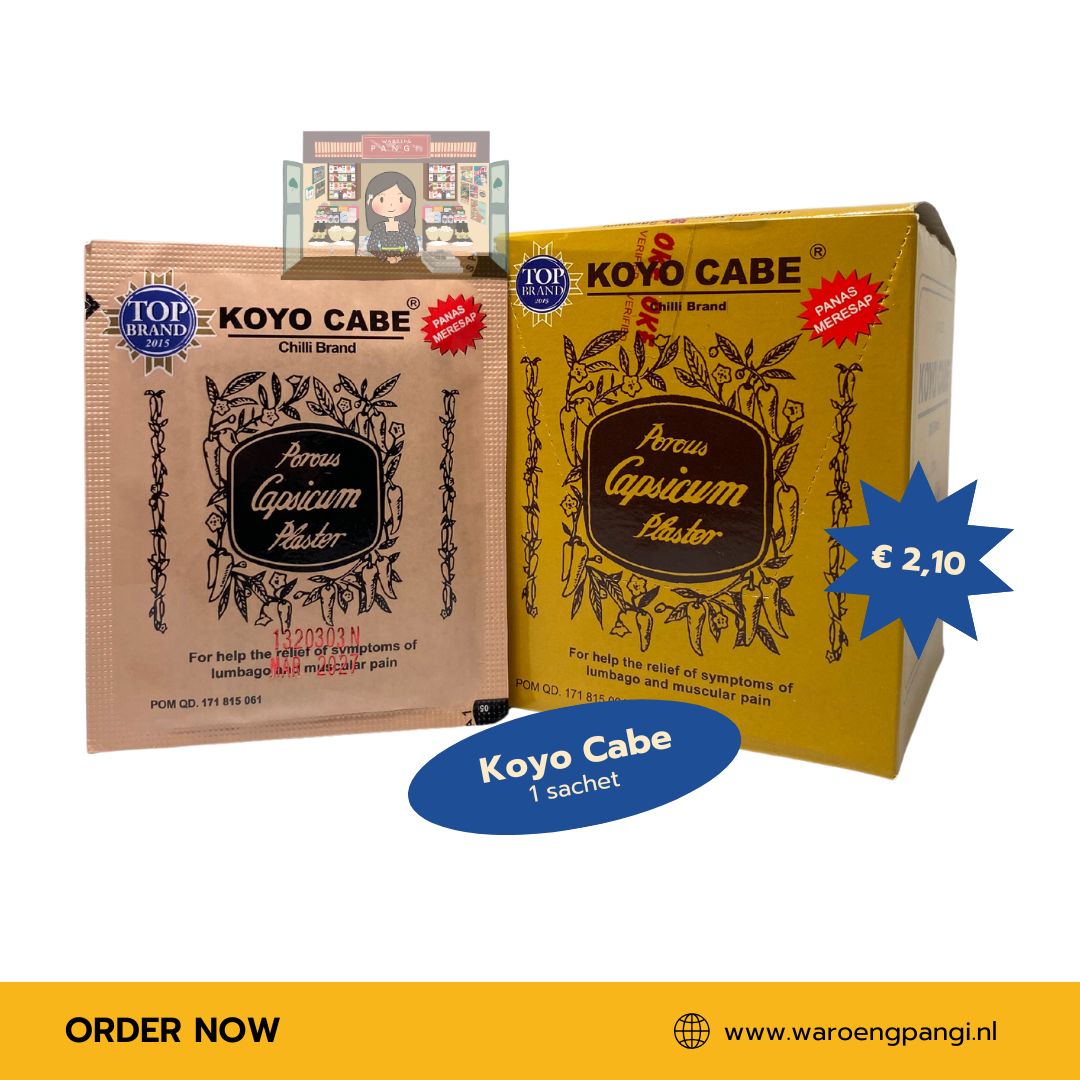 Koyo Cabe / Warmtepleisters 10 stuks