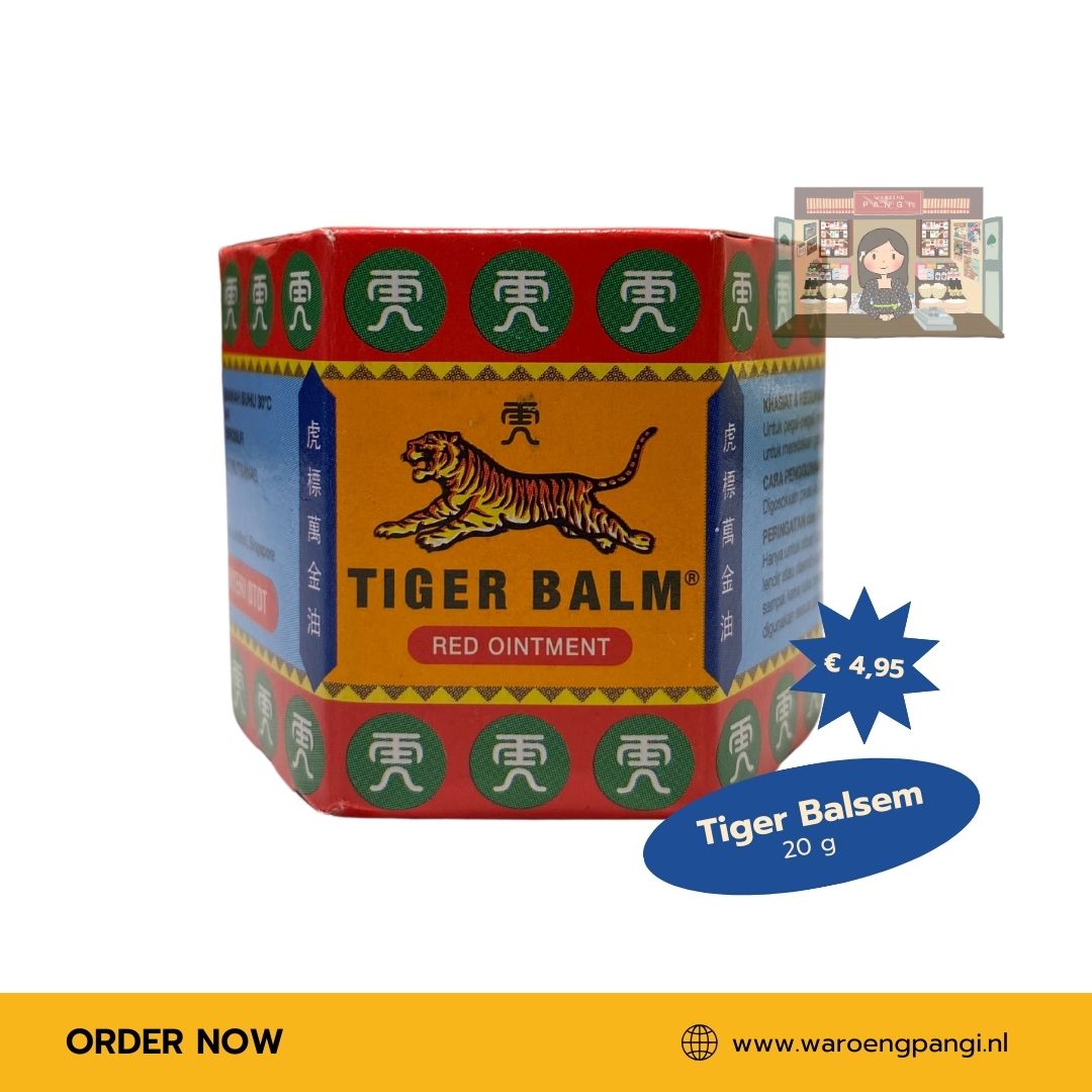 Tiger - Balm merah / balsem rood 20gr