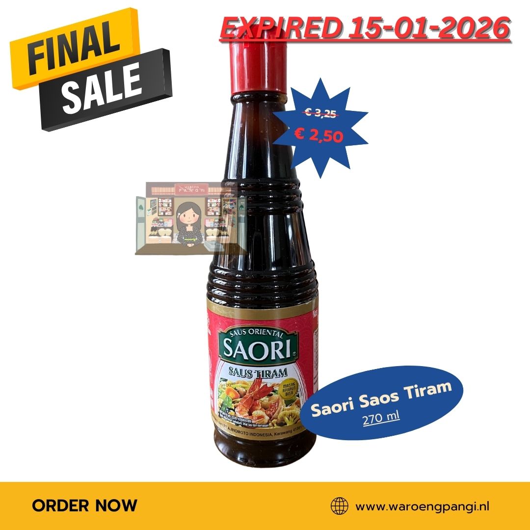 Promo!!! Saori - Saus Tiram 270 ml Expired 15-01-2026