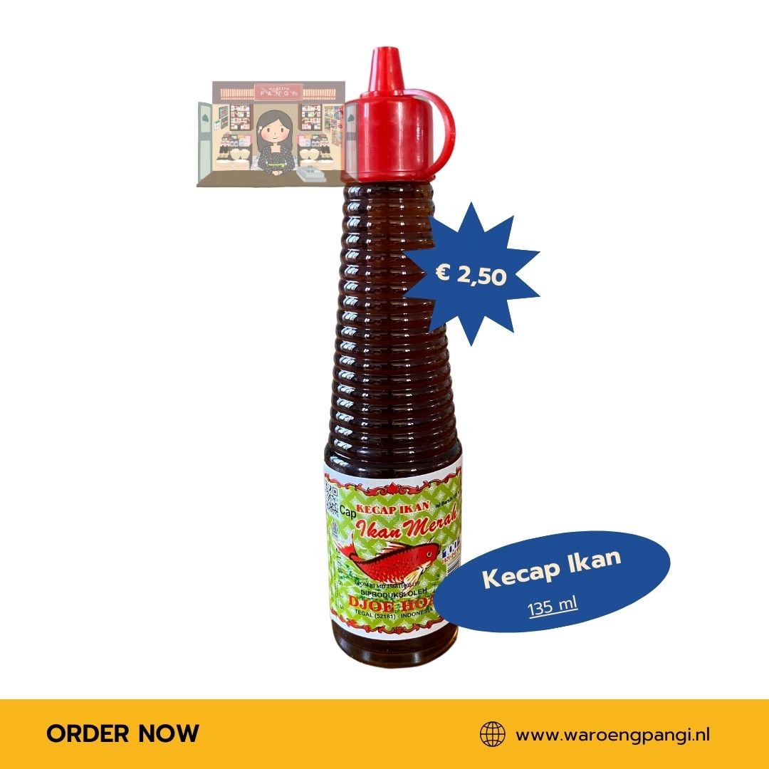 Ikan Merah - Kecap Ikan / Vissaus 135ml