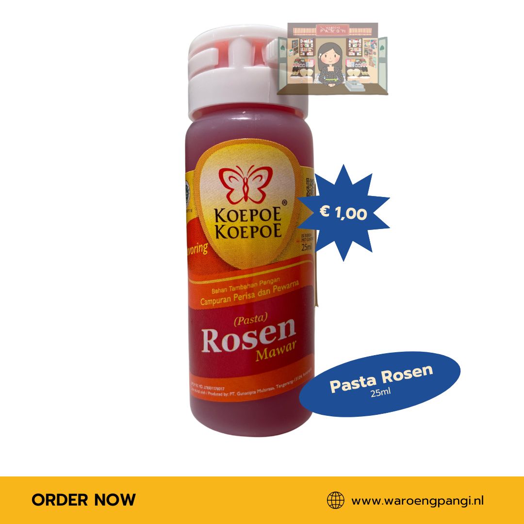 Koepoe Koepoe - Rosen pasta / Rozenpasta 25ml
