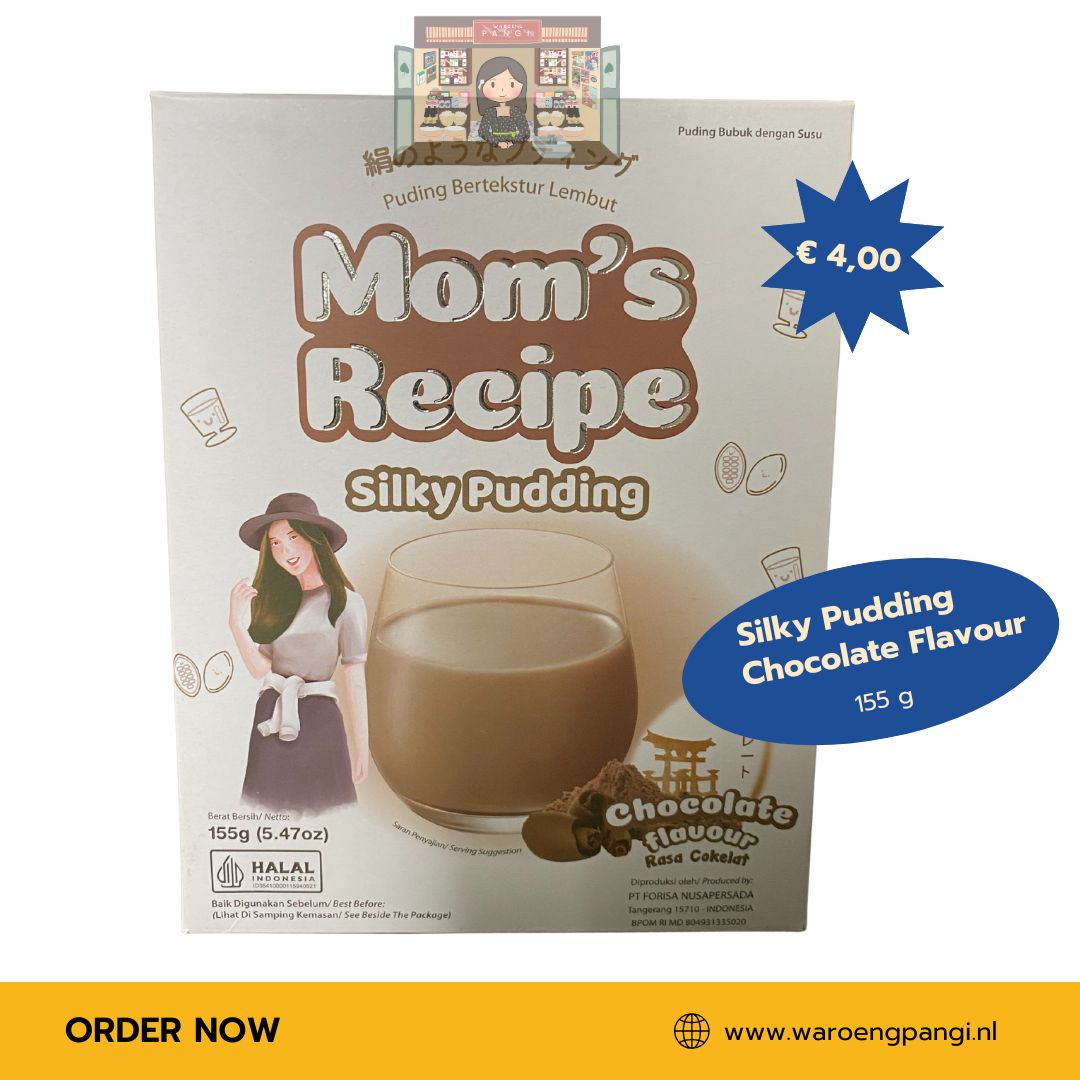 Mom's Recipe - Silky Pudding Chocolate flavour 155gr