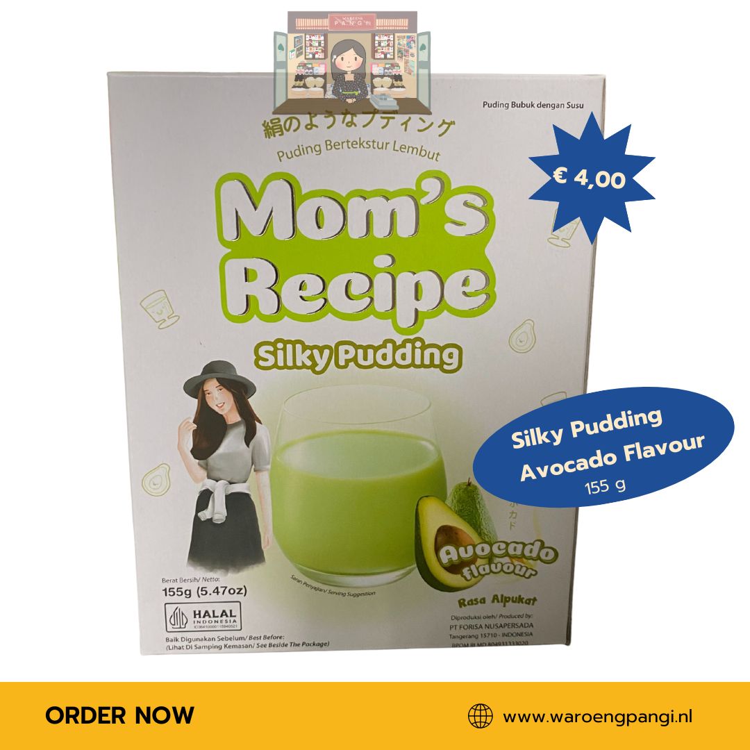 Mom's Recipe - Silky Pudding Avocado flavour 155gr