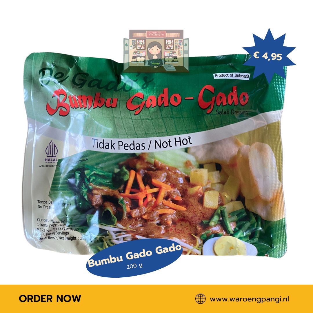 Cendana Wangi- Bumbu Gado Gado tidak Pedas / Gado Gado-saus niet pittig 200gr