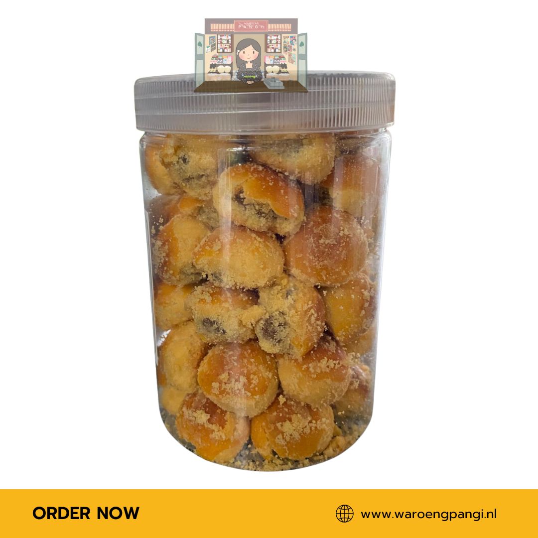 Waroeng Pangi - Kue kering Nastar agak hancur / Gebroken Nastarkoekjes ± 515gr