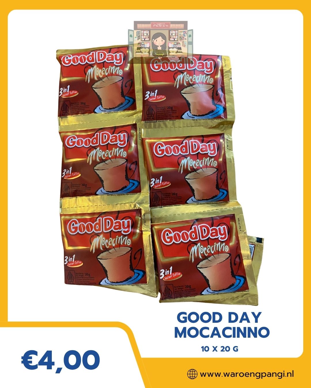 Good Day - Mocacinno 10 x 20gr