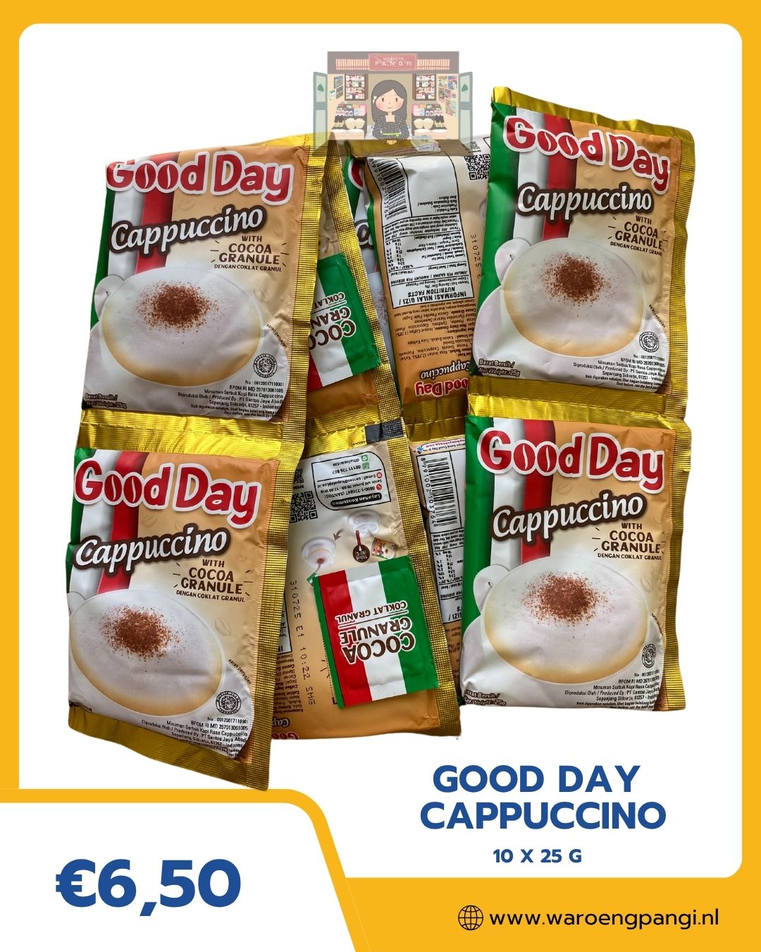 Good Day - Cappuccino 10 x 25gr
