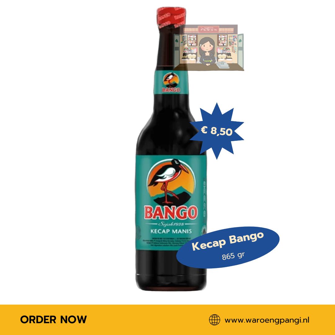 Bango - Kecap Manis / Zoete Sojasaus 865 ml