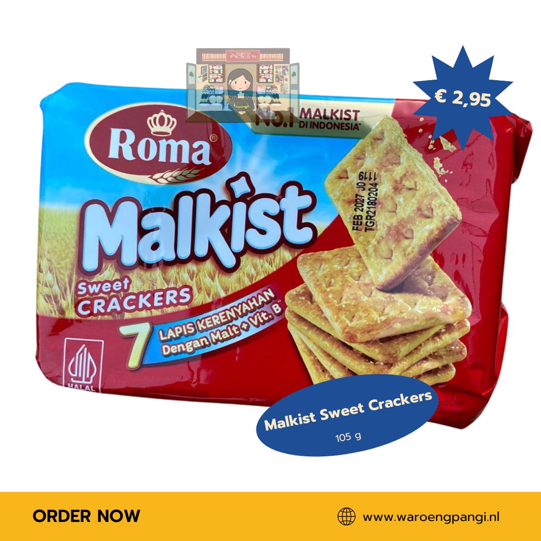 Roma - Malkist Sweet Crackers 105gr