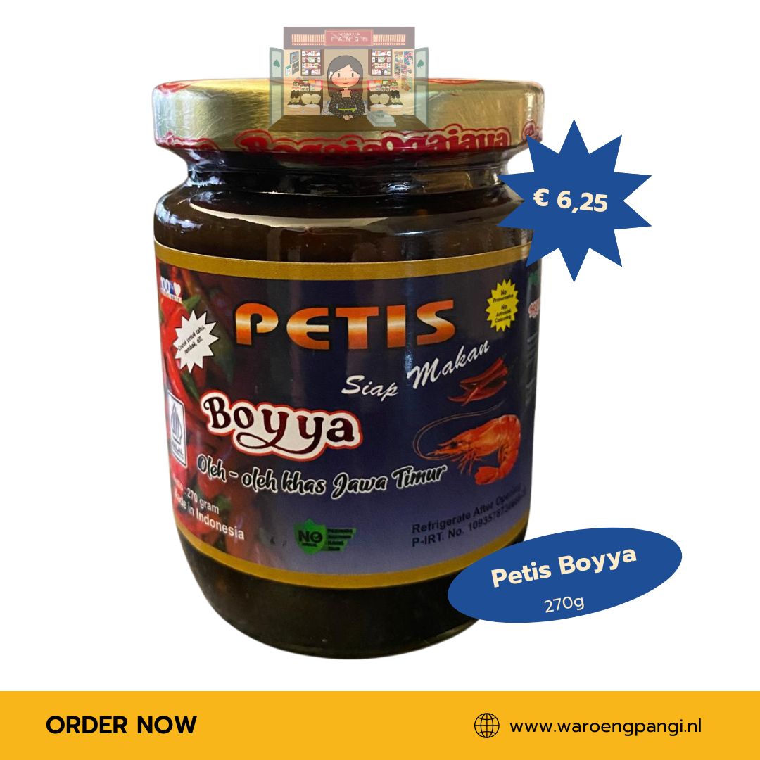 Boyya - Petis Udang Boyya / Garnalenpasta 270gr