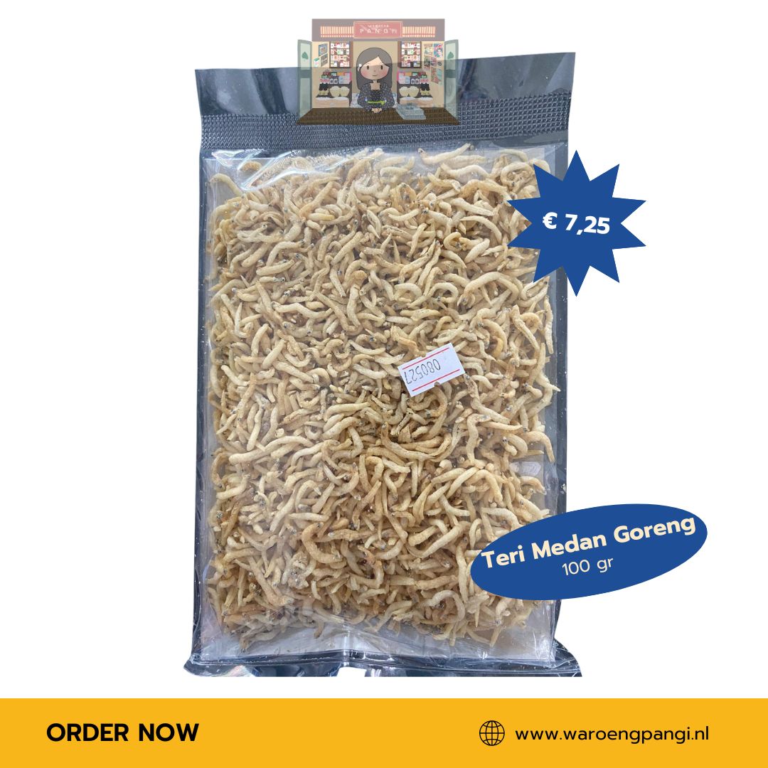 Waroeng Pangi - Teri Medan Goreng 100gr