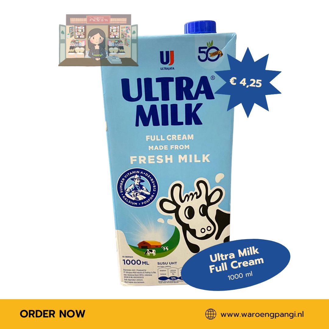 Ultra - Milk Full Cream / Volle Melk 1000ml