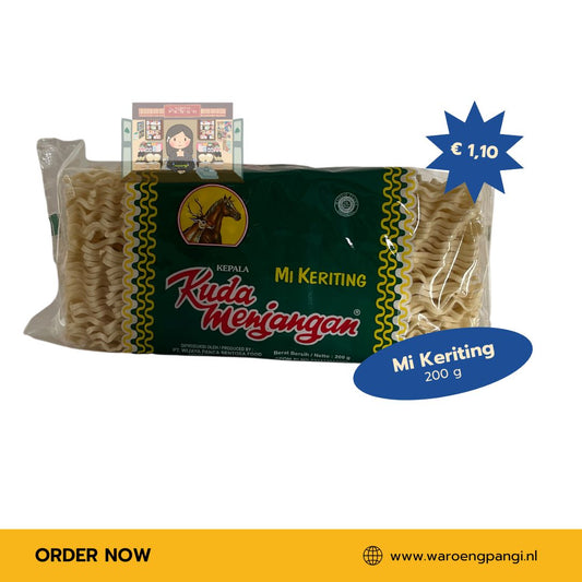 Kepala Kuda Menjangan - Mi Keriting / Noedels 200gr