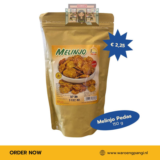 Nesia - Melinjo Pedas / Emping melindjo Pittig 150gr