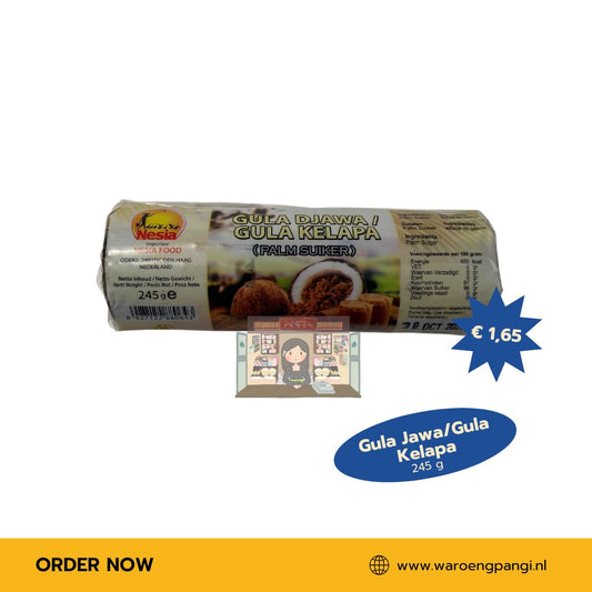 Nesia - Gula Kelapa / Palm Suiker 245gr