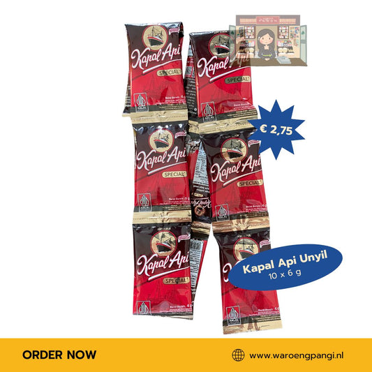 Kapal Api - Kopi Unyil / Mini Koffie 10 x 6gr