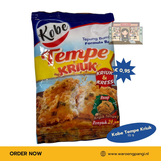 Kobe - Tepung Tempe kriuk / Meel voor gebakken tempe 70gr